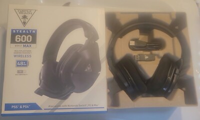 TURTLE BEACH Stealth 600 Gen 2 MAX Wireless Gaming Headset PS5 Switch PC PS4