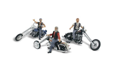 Woodland Secenics AS5554 HO Scale Bad Boy Bikers