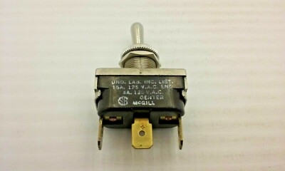 MCGILL TOGGLE SWITCH 3 POSITION SPRING RETURN MAINTAINED 3 CONNECTION NNB