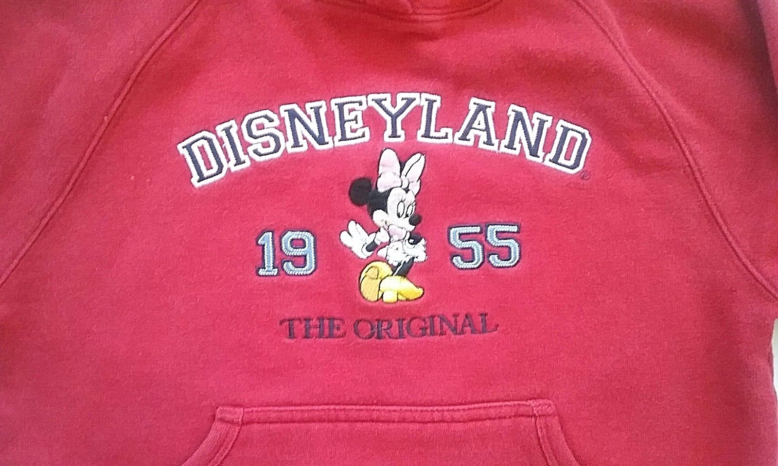 Disney Park Resort Red Minnie Mouse Sweatshirt Kids Size small* SHIPS FREE