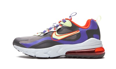 Nike Air Max 270 React GS Size 6.5Y / Women s Size 8 Grey Barely Volt CT1630-001