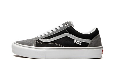 VANS SKATE OLD SKOOL REFLECTIVE BLACK/GREY SKATE SHOE