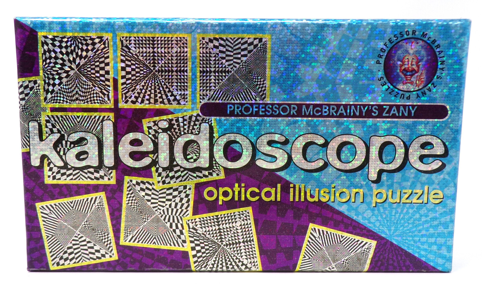 Kaleidoscope Optical Illusion Puzzle 16pcs Professor