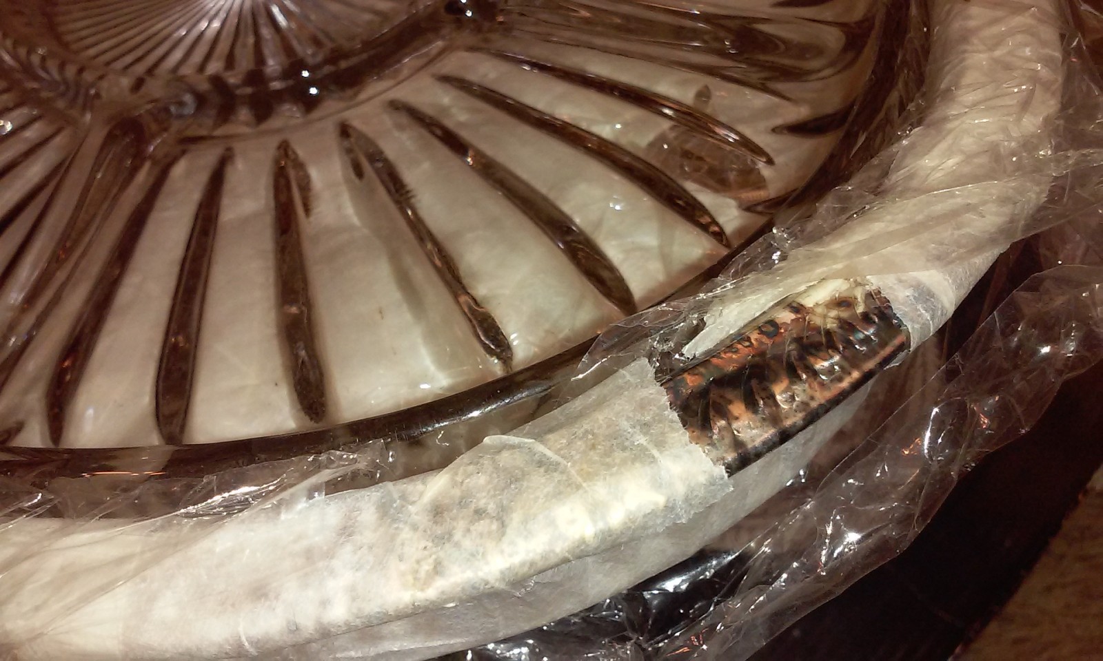 SILVER PLATED 5 Section Relish Tray Oval Silver Plated Gallery Tray New OLD STOC