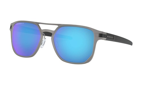 

[OO4128-04] Мужские поляризованные солнцезащитные очки Oakley Latch Alpha - бронза/сапфир