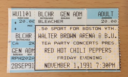 Red Hot Chilli Peppers／Smashing Pumpkins Red Hot Chili Peppers / Smashing Pumpkins / Pearl Jam 1991