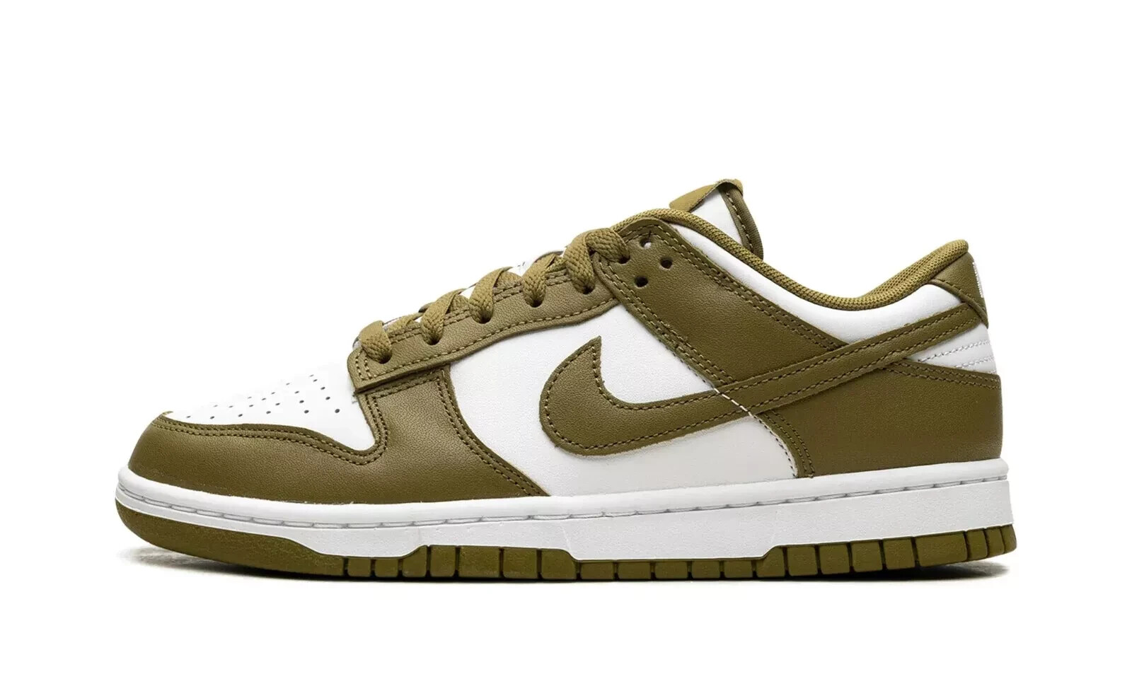 Nike Dunk Low Retro White Pacific Moss Sneakers DV0833-105 Mens Size