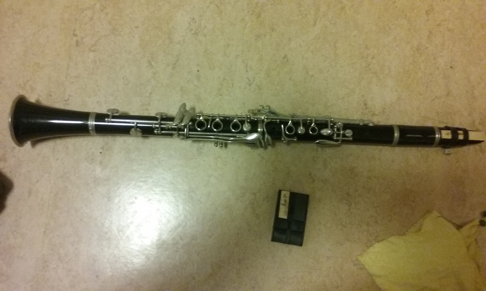 Bundy Clarinet model 577, Bb, resonite, by Selmer Company