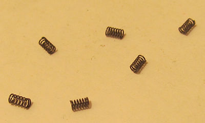 3 Pairs Hi Performance Short Motor Brush Springs G-plus G+ Tyco Lifelike