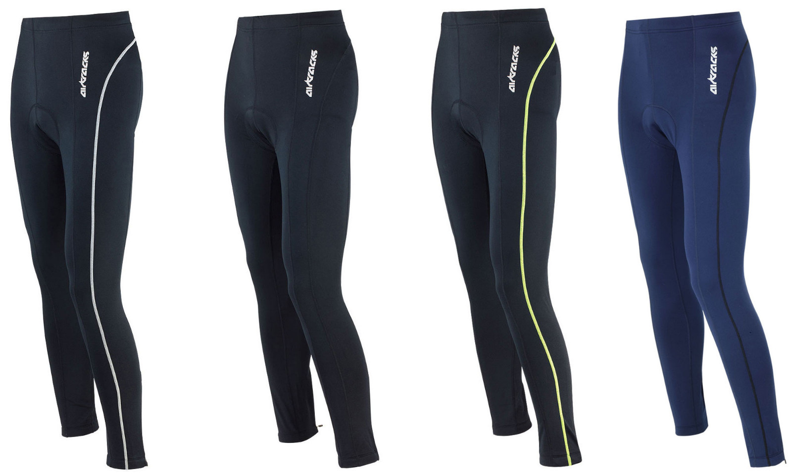  AIRTRACKS Fahrradhose Lang / Radhose / Radlerhose / 3D Coolmax Gepolstert / Neu