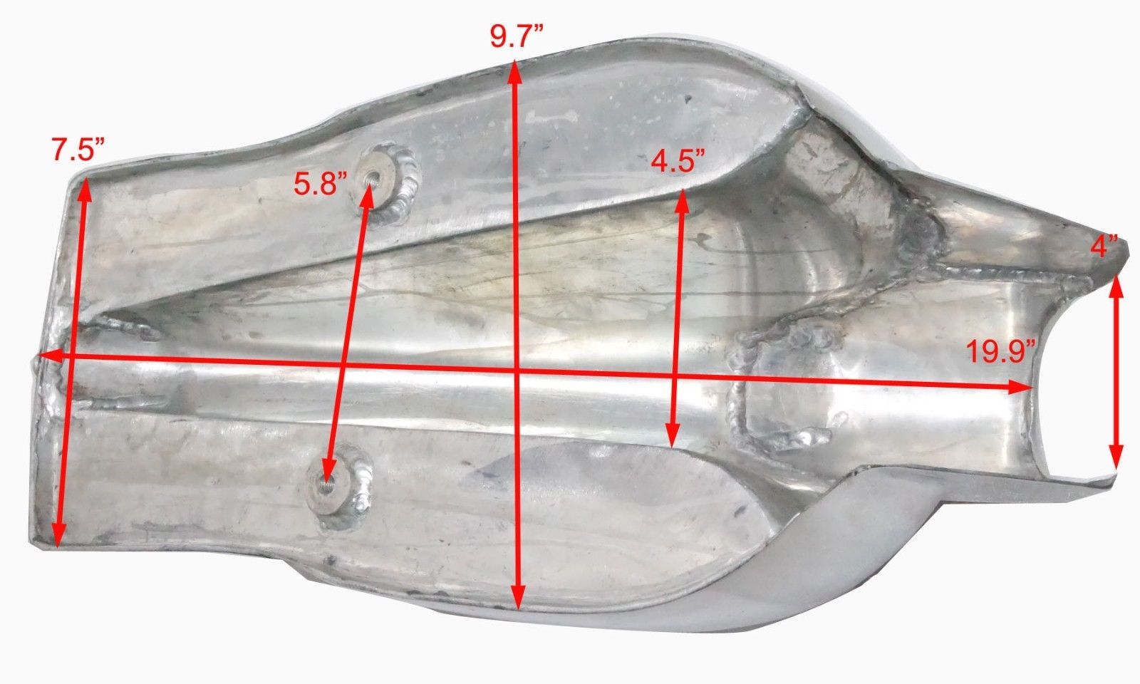 Serbatoia Benzina Fuel Tank + Monza Cap Steel Standard STD Fits Ducati 