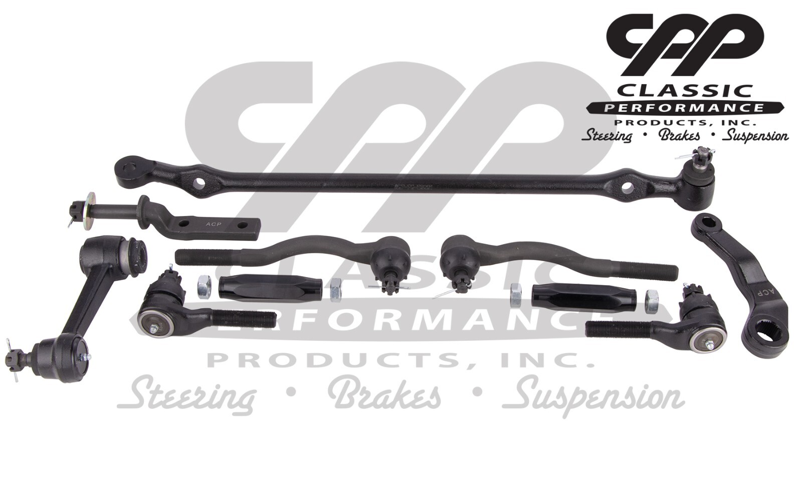 自動車 '63 Advanced customizing Kit 63 64 Falcon V8 Drum Spindle Complete Steering Linkage