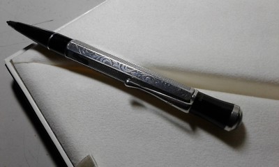 Mont Blanc Marcel Proust. Sterling Silver! Rare Vintage!