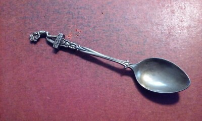 Souvenir Spoon Silver-Plated Universal Studios CA Holland Mark 3-D Figure Camera