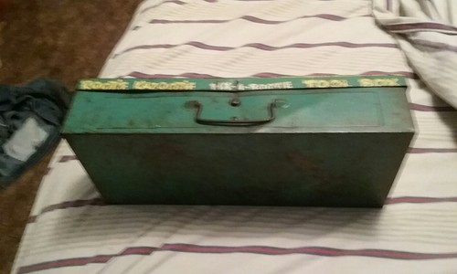 1950's Rootie Kazootie FIXAROOTIE TOOLbox just the box
