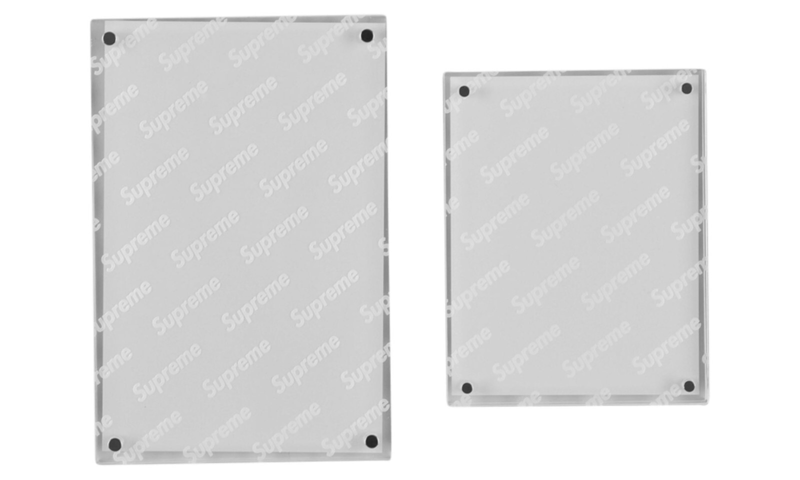 フォトフレーム Supreme 19SS Acrylic Photo Frame Set Acrylic Photo Frame (Set of 2) – Supreme