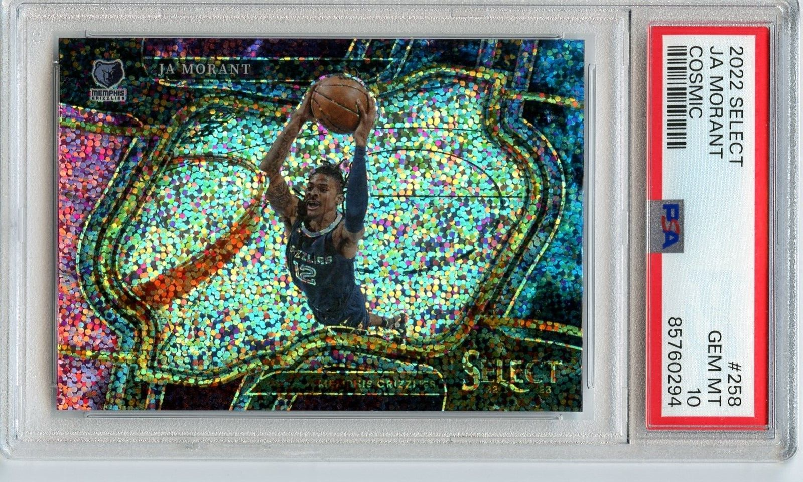 prizm 75th logo ja morant SSP ケースヒット 期間限定特価】 prizm 75th ケースヒット SSP morant ja logo
