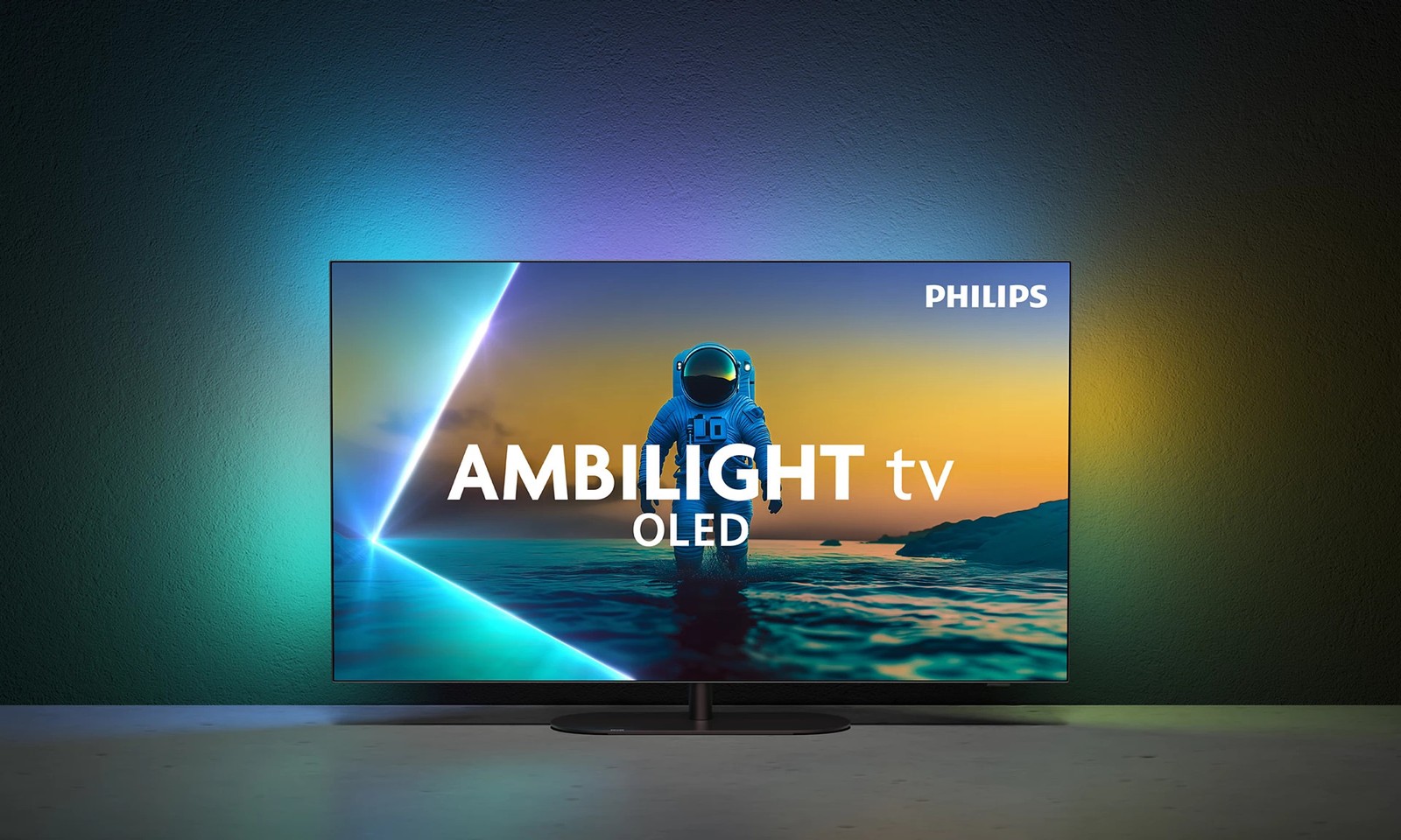 PHILIPS OLED Ambilight Fernseher 55 Zoll 4K Ultra HD Smart TV 144 Hz 139 cm - Bild 2 von 5