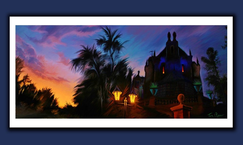 38+ Haunted Mansion Disney World Art Images