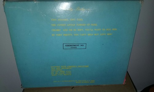 Vintage Pretty Baby African American Foam Filled Super Soft Baby Doll by Woolwor