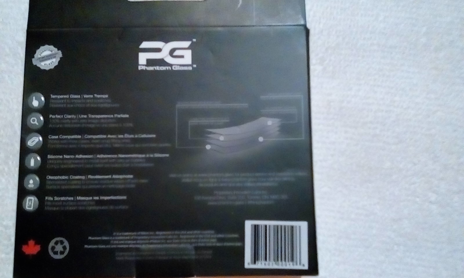 Phantom Glass PGC-015 Nikon D3100 D3300 Screen Protector SlingStudio Clear