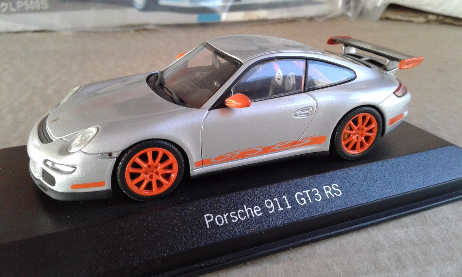 ミニチャンプス ポルシェ 911 GT3 RS 997 1/43 1/43 Porsche 911 (997-2) GT3 RS 3.8 2009 Black Model Car by