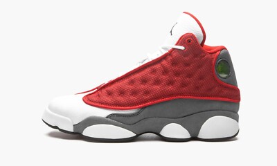 Air Jordan 13 Retro GS Gym Red Flint Grey 884129-600 - Free Express Shipping