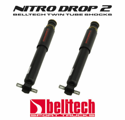 99-06 2wd Silverado/Sierra Nitro Drop 2 Front Shocks 0'' - 2'' Drop -Pair Belltech