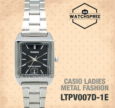 Casio Ladies' Analog Watch LTPV007D-1E LTP-V007D-1E