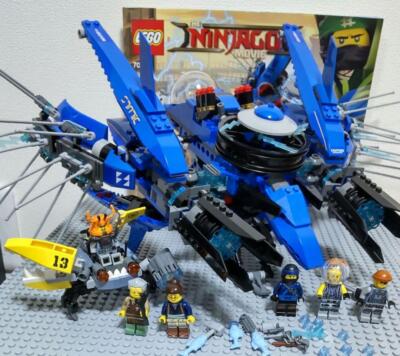NINJAGO LEGO MOVIE 70614 J -Lightning Jet Ed Classy Jerry