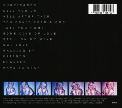 DIDO STILL ON MY MIND NEW CD