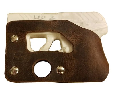 Pocket Holster Fits Ruger LCP 2 22LR Second Gen. Brown Leather