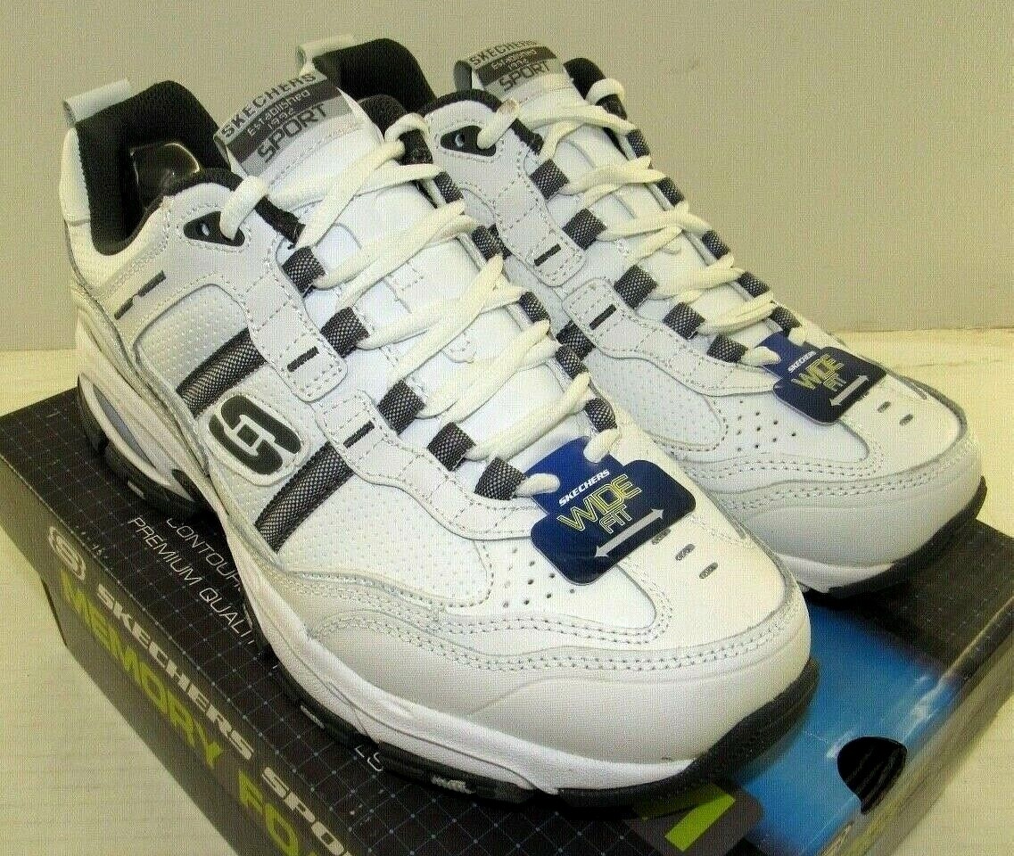 SKECHERS Vigor 2.0 Serpentine 51242EW/WCC White/Charcoal Sz