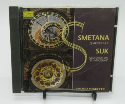 TALICH QUARTET - SMETANA: STRING QUARTETS, SUK: MEDITATION OLD CZECH MUSIC CD