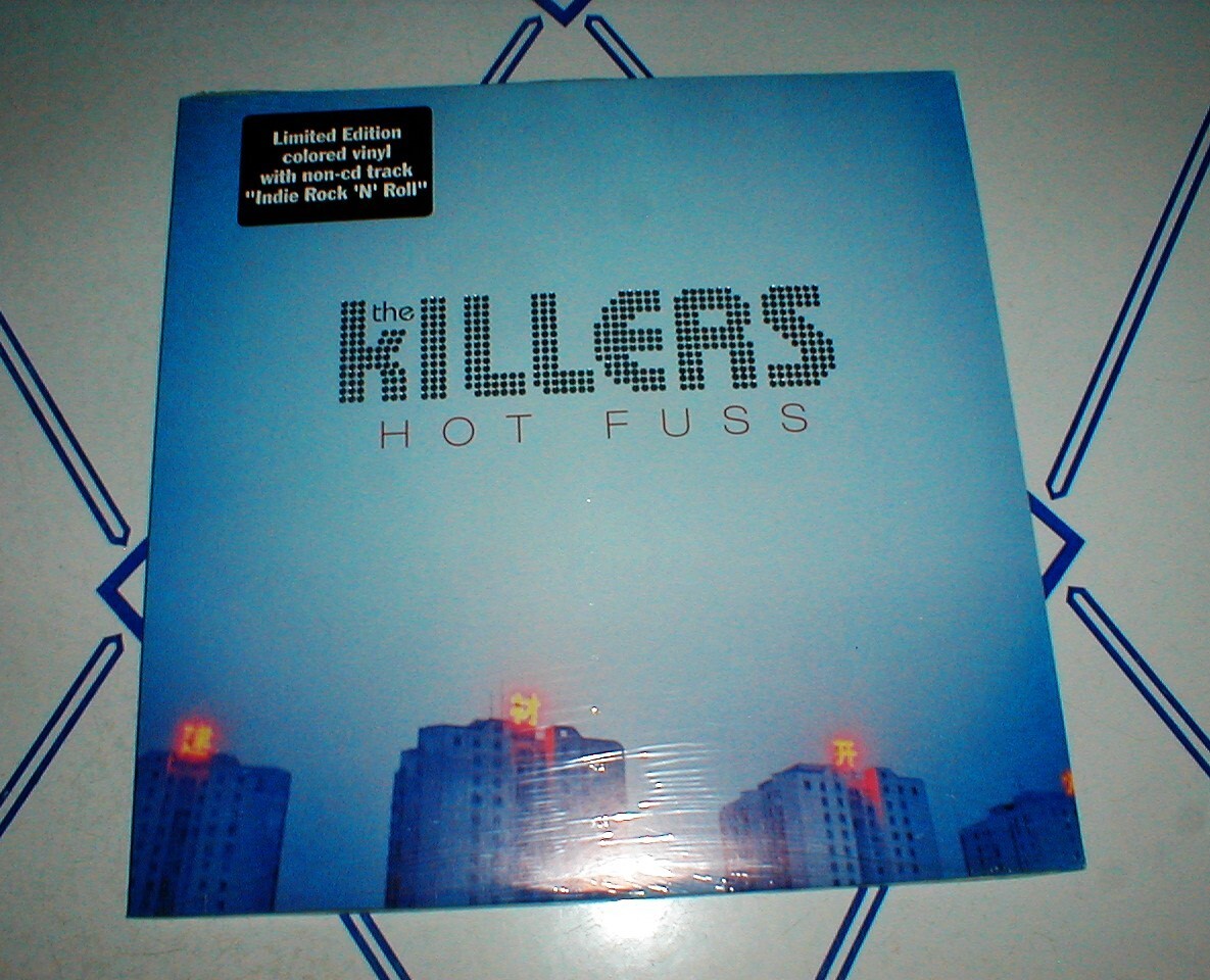 The Killers Hot Fuss 限定版 カラー・ヴァイナル レコード THE KILLERS °°° limited 3.000 original blue Vinyl LP °°° Hot