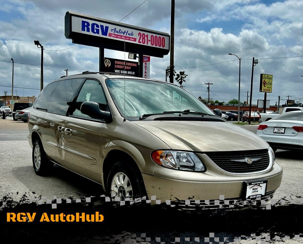 2003 Chrysler Town and Country EX 4dr Extended Mini Van Beige Minivan 3.8L V6