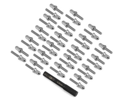 コムドット CEN Bullet Wheel Lug (chrome) (40) (2.5mm studs) [CEGCKD0615