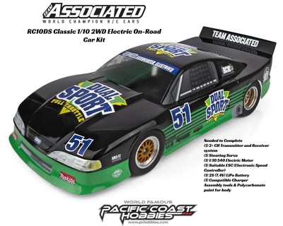 Team Associated RC10DS Classic 1/10 2WD Electric On-Road Car Kit ASC8082