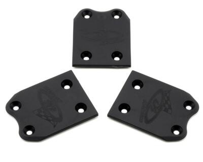 DE Racing XD ''Extreme Duty'' Rear Skid Plates (3) (XRAY XB808/XB8/XT8)