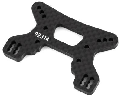 Team Associated RC10B74.2 Carbon Front Shock Tower (Gullwing Arm) [ASC92314]