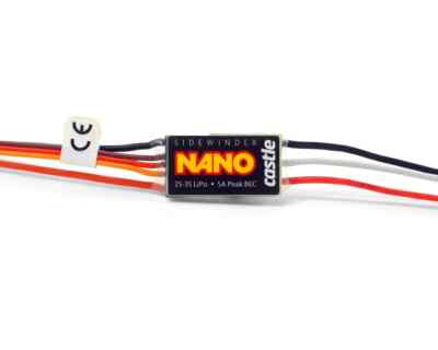 Castle Creations Sidewinder Nano Micro Brushless/Brushed ESC 12.6V) CSE010017600