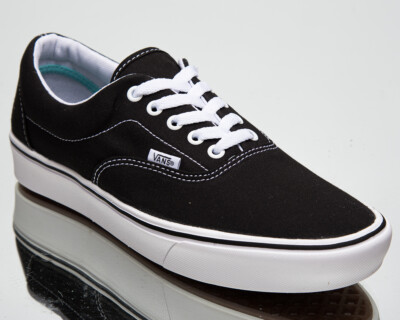 

Мужские и женские черные низкие кроссовки VANS ComfyCush Era унисекс для скейтбординга Lifestyle, Черный, VANS ComfyCush Era