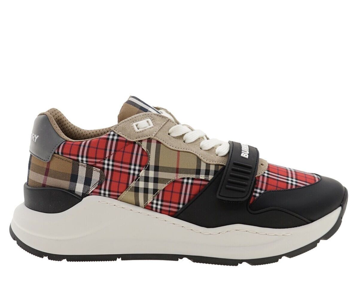 【送料込み】Burberry★RAMSEY Burberry New Ramsey Check Sneakers | Saks Fifth Avenue