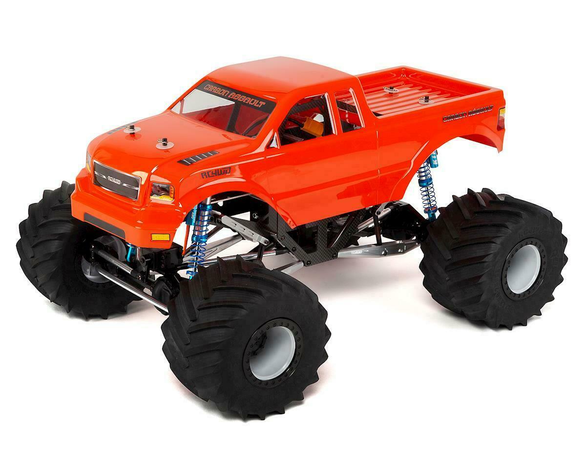 RC4WD CARBON ASSAULT 1/10TH MONSTER TRUCK W/ MANTICORE LEXAN BODY SET 639302603864 | eBay
