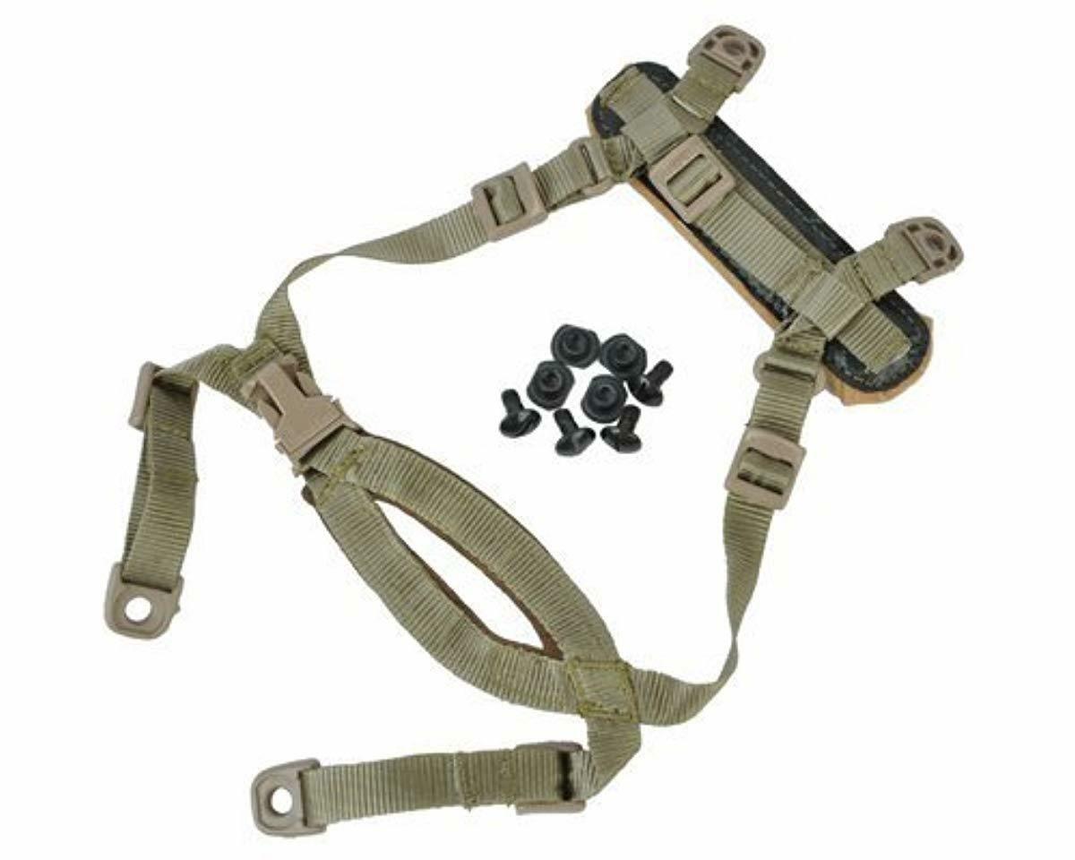 4 Points Tactical Helmet Nylon Chin Strap Bolts Screws For MICH ACH