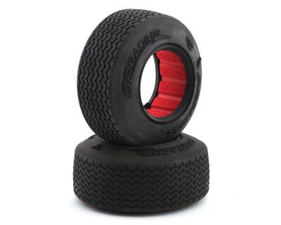 DE Racing Outlaw Sprint HB Dirt Oval Front Tires w/Red Insert (2) (D40)