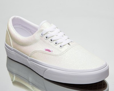 Vans Era Мужские и женские розовые белые повседневные кроссовки для скейтбординга унисекс Era