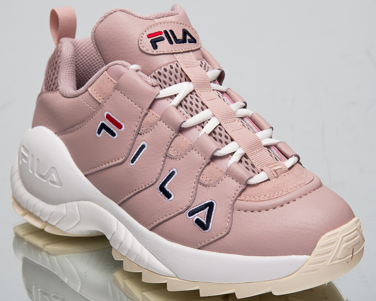 

Fila Countdown Low Womens Rose Smoke Casual Lifestyle Кроссовки Обувь 1010751-71P, Розовый, Fila Countdown Low