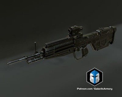 Reach DMR — 3D Printed RAW DIY Cosplay Kit