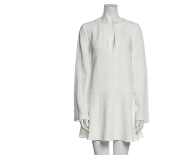 White split hotsell sleeve dress